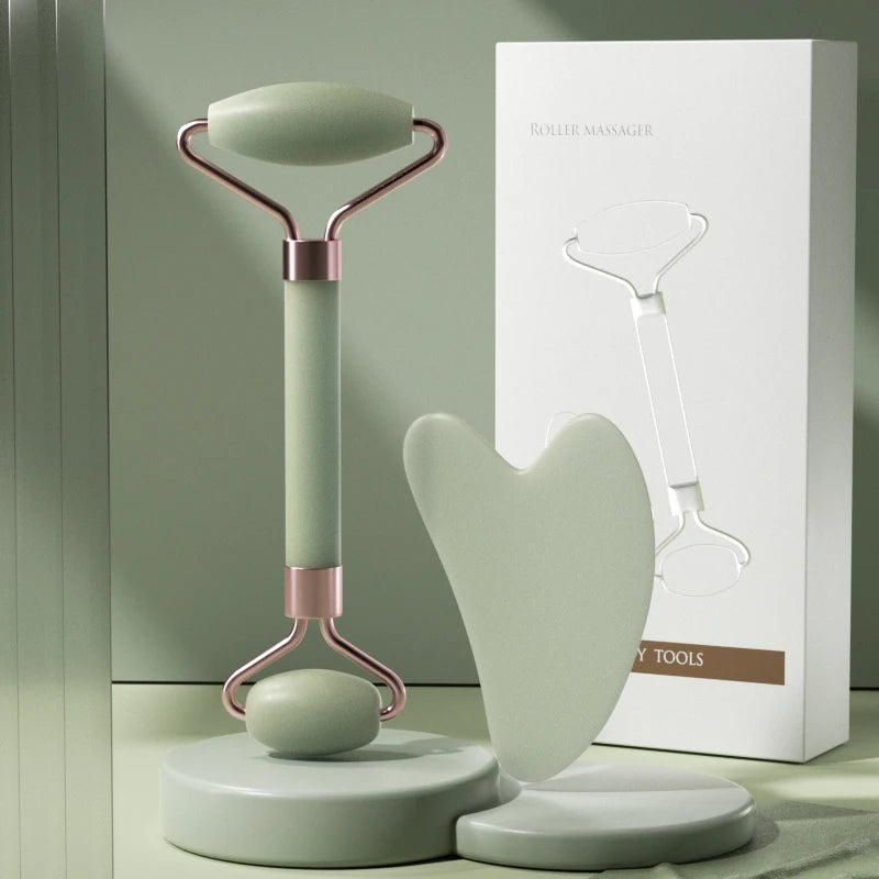 Luxury Resin Face Roller – Lifting & Sculpting Massage Tool for Radiant Skin