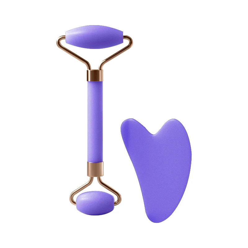 Luxury Resin Face Roller – Lifting & Sculpting Massage Tool for Radiant Skin